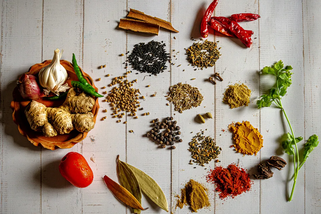 Diverse ingredients